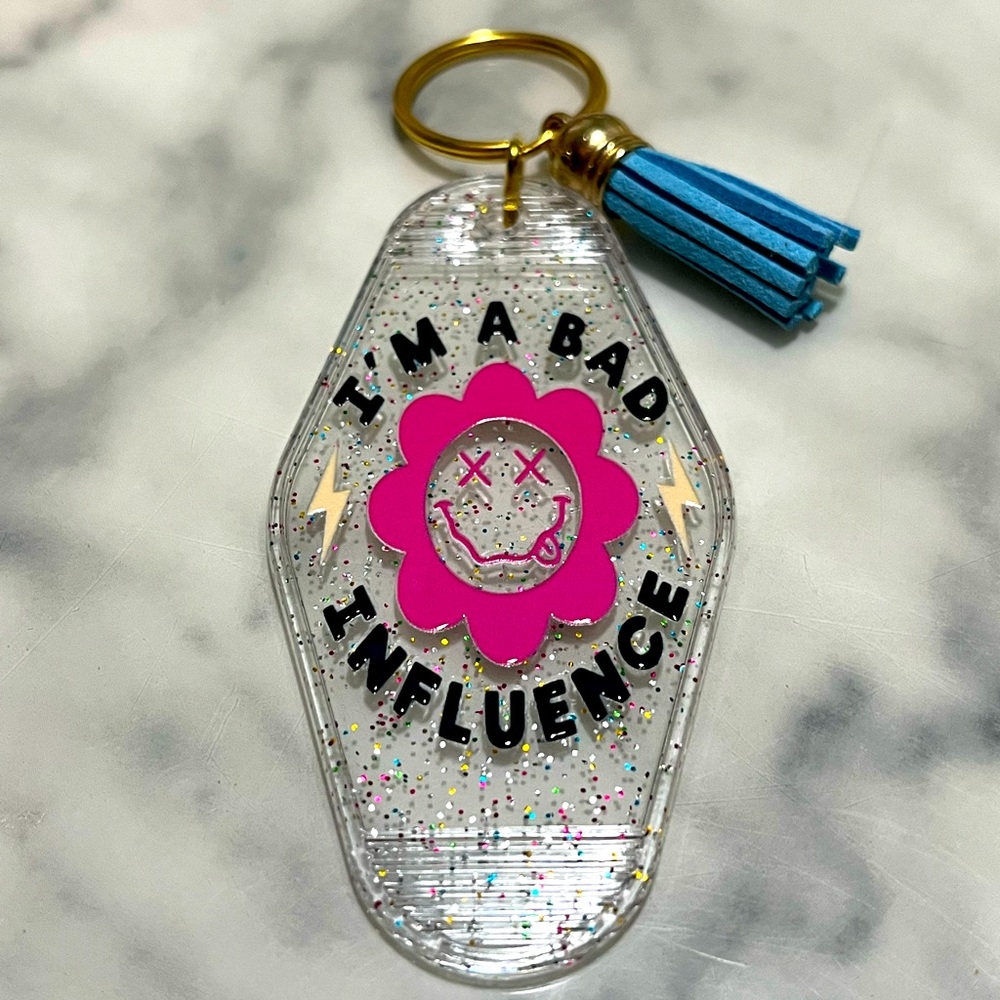 Motel Key Chain